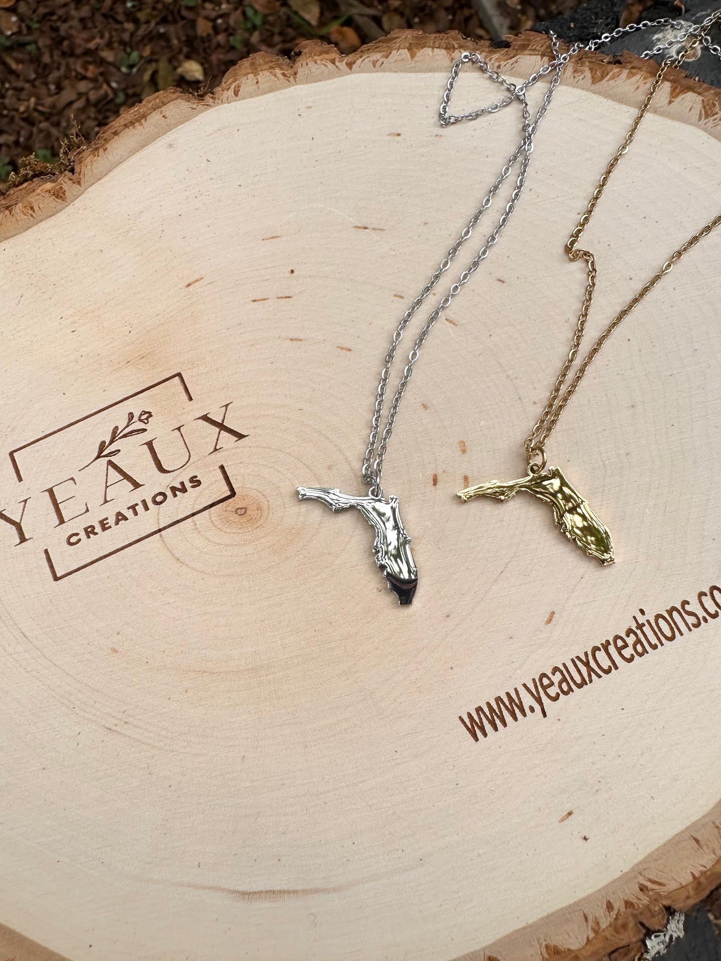 PERSONALIZED FLORIDA NECKLACE