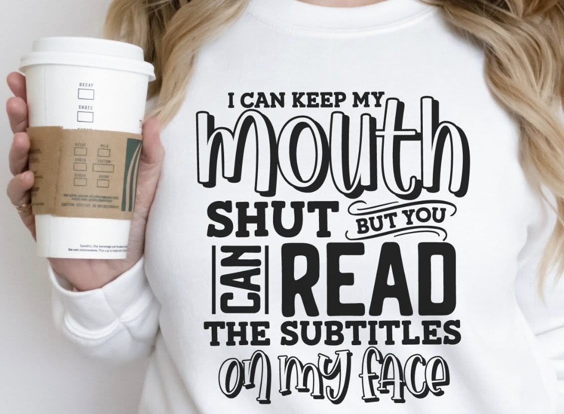 SINGLE COLOR SCREEN PRINT-READ THE SUBTITLES