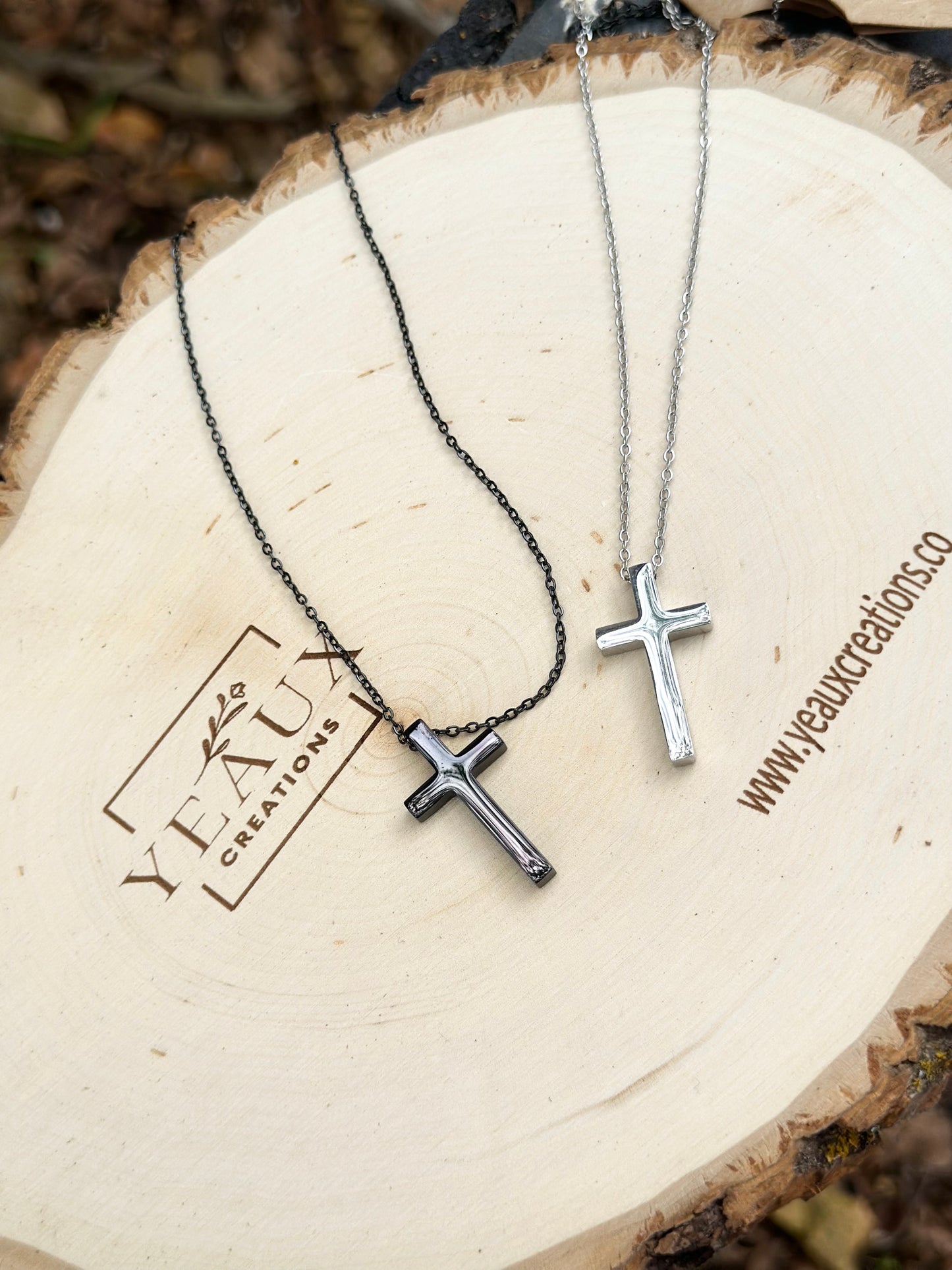 PERSONALIZED CROSS NECKLACE