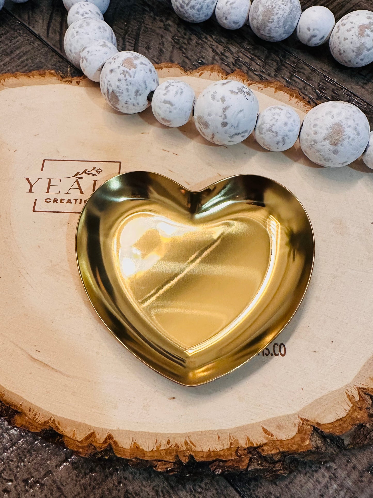 PERSONALIZED HEART RING DISH
