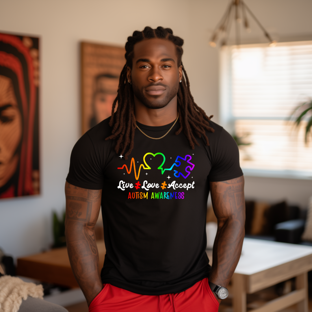 DTF Transfer-AUTISM HEARTBEAT