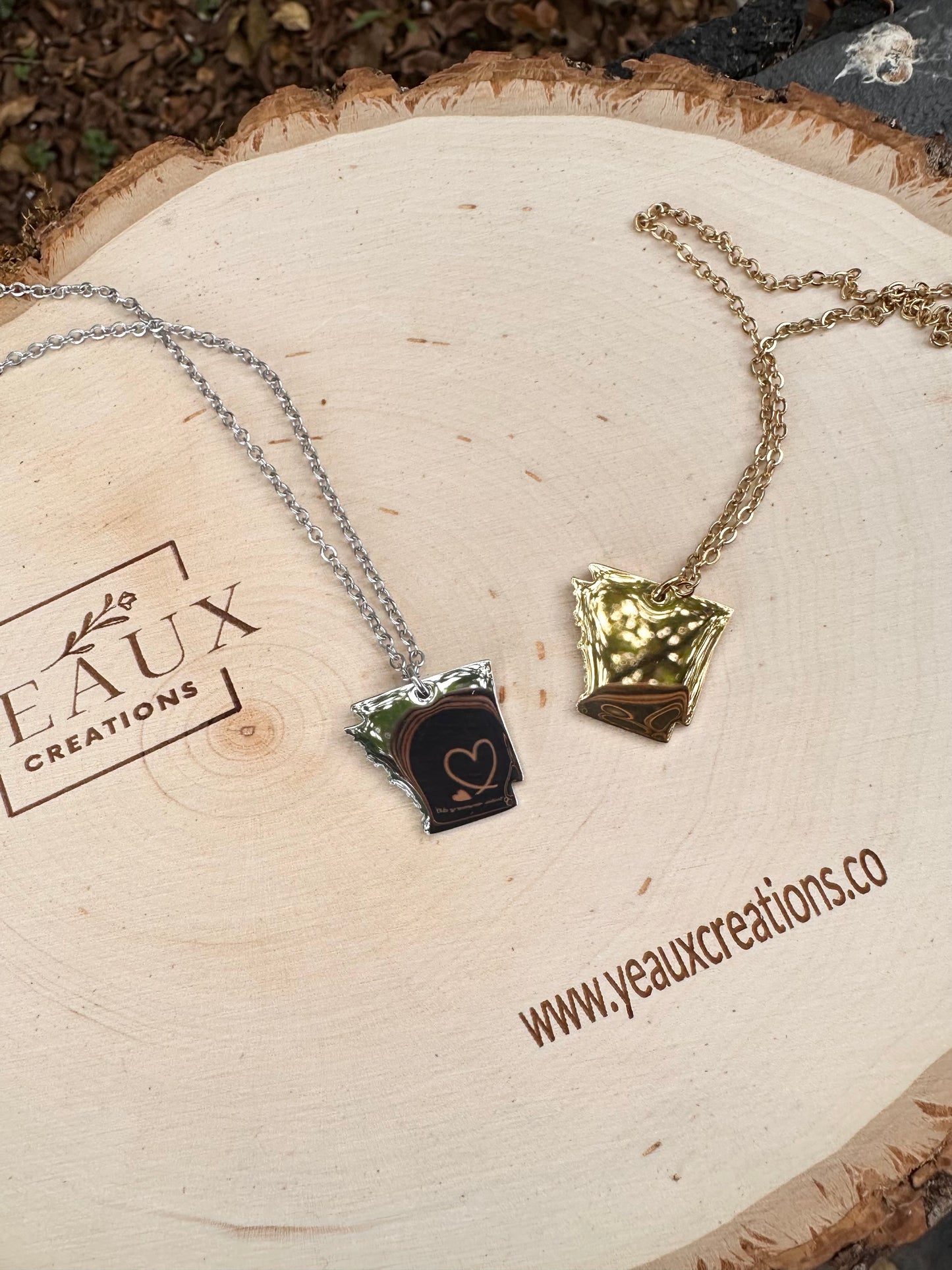 PERSONALIZED ARKANSAS NECKLACE