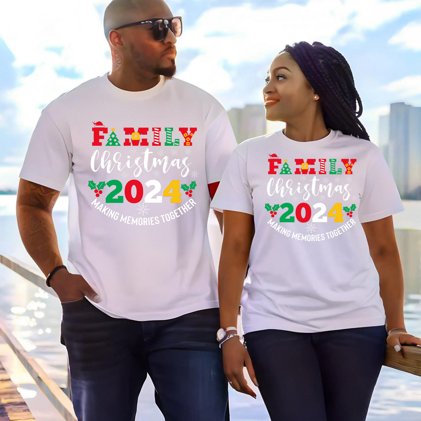 DTF Transfer- Family Christmas 2024