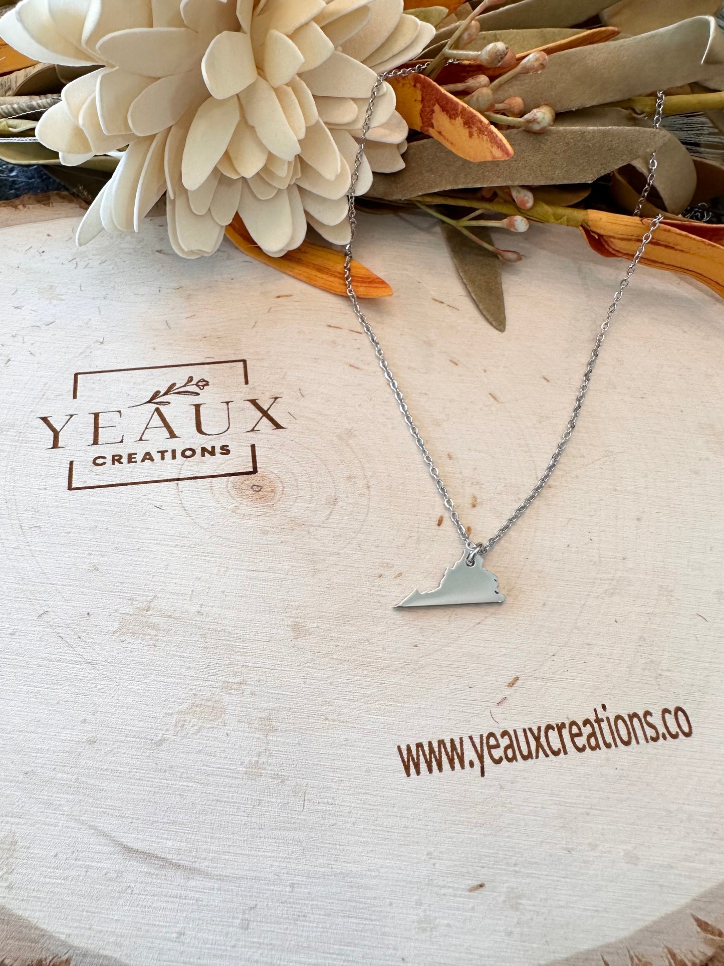PERSONALIZED VIRGINIA NECKLACE