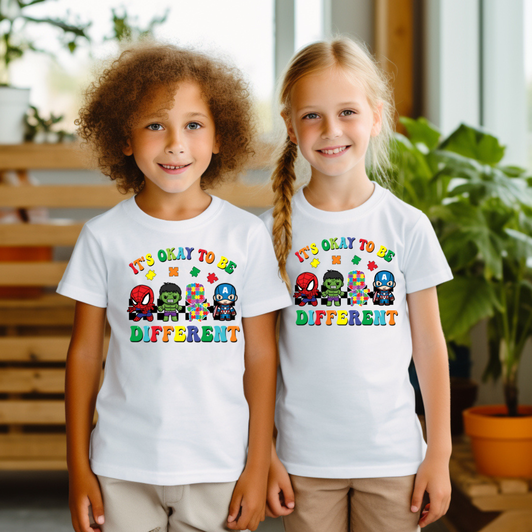 DTF Transfer-IT IS OKAY TO BE DIFFERENT