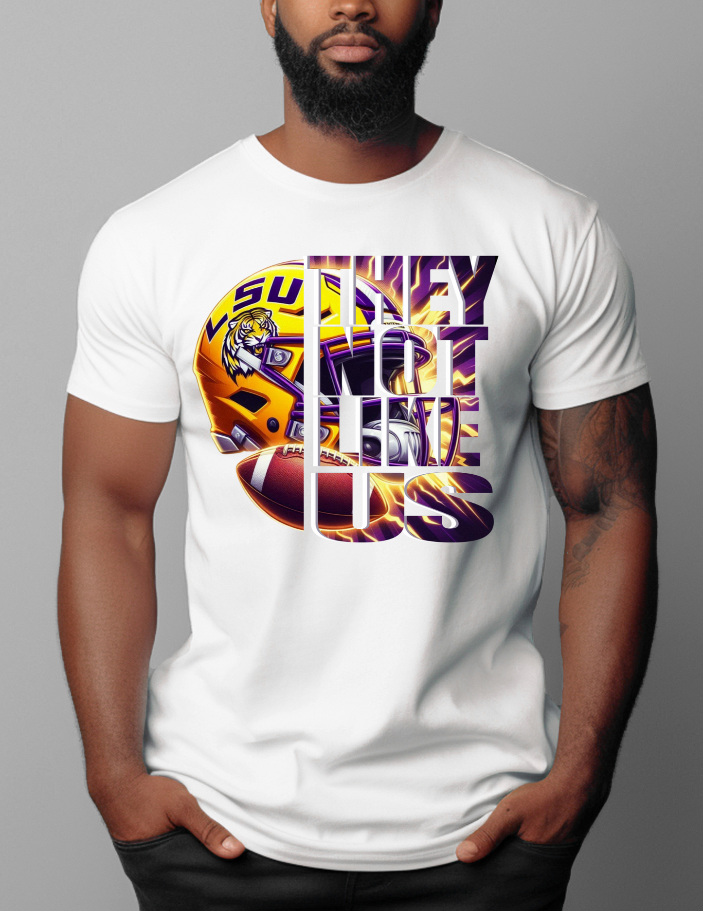 DTF Transfer- LSU They Not Like Us