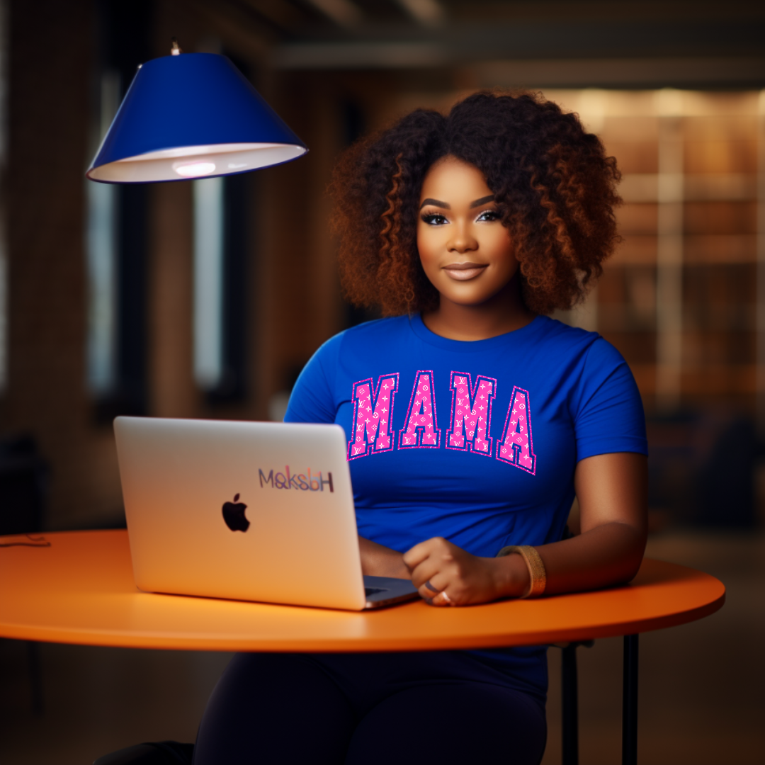 DTF Transfer- LUXURY PINK MAMA