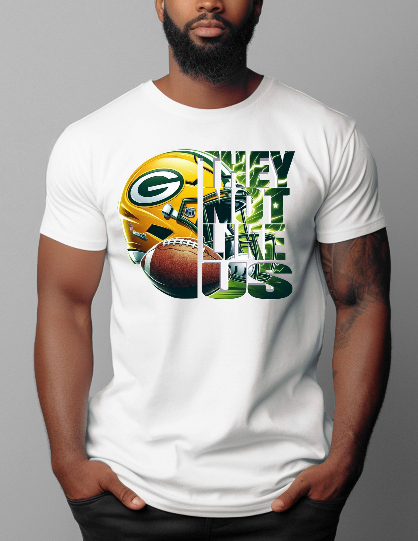 DTF Transfer- Green Bay They Not Like Us