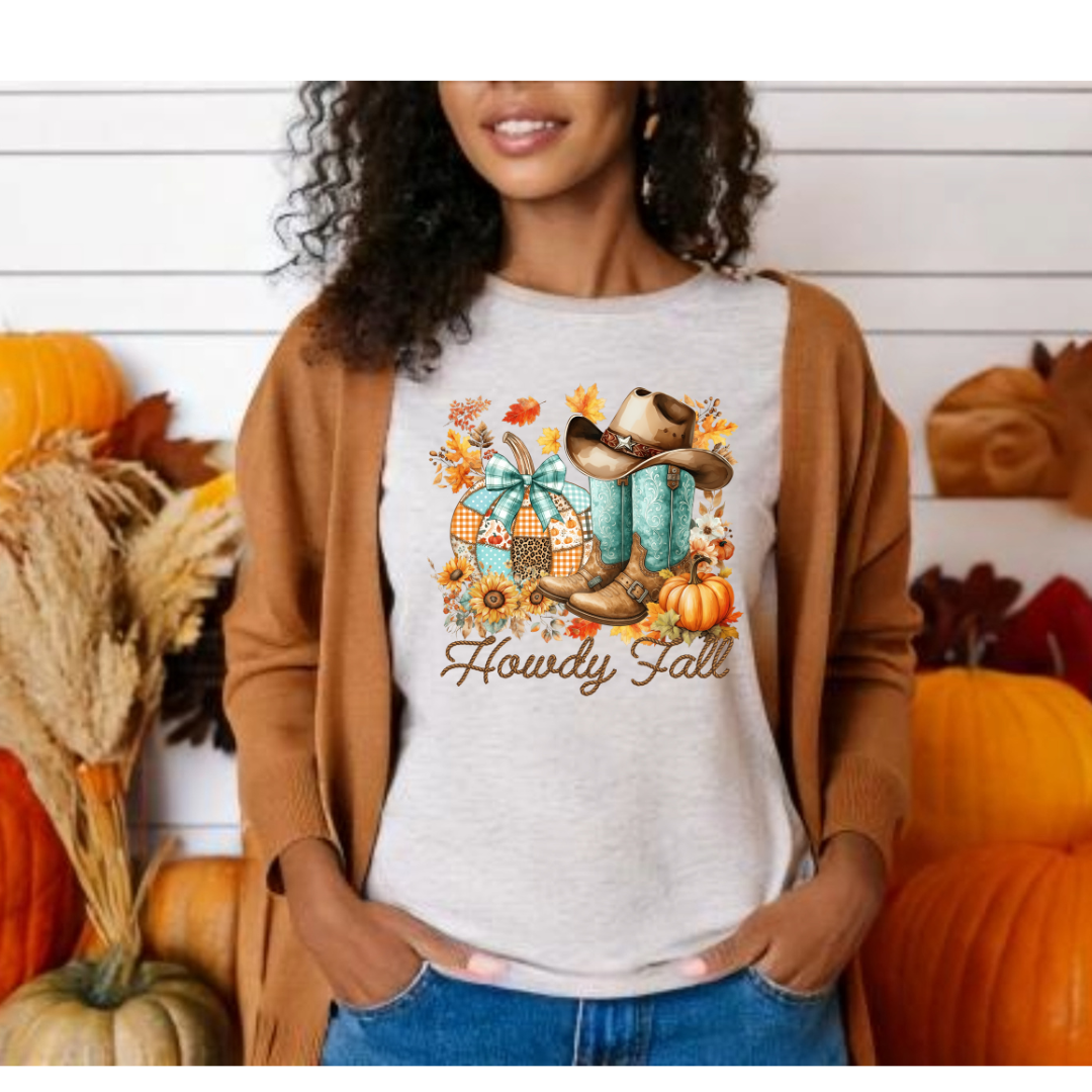 DTF Transfer-HOWDY FALL