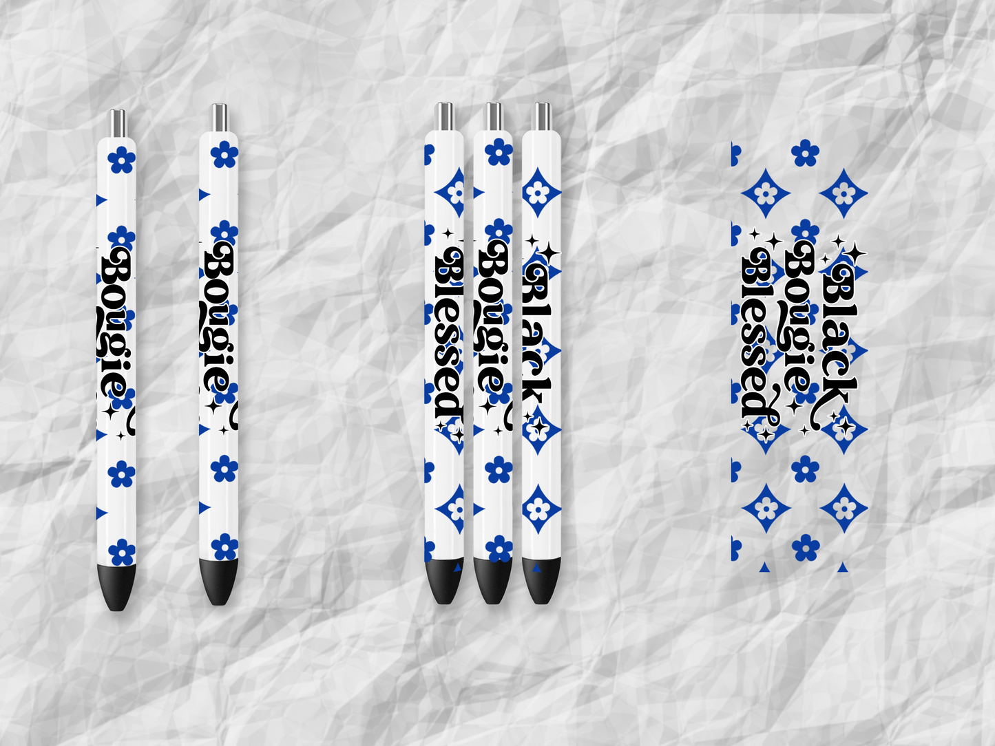 PEN WRAP -LV INSPIRED (BLUE)