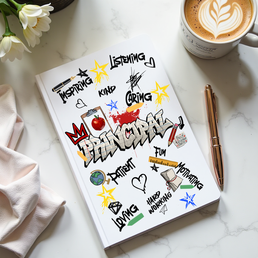 Journal Cover UV DTF- PRINCIPAL GRAFFITI