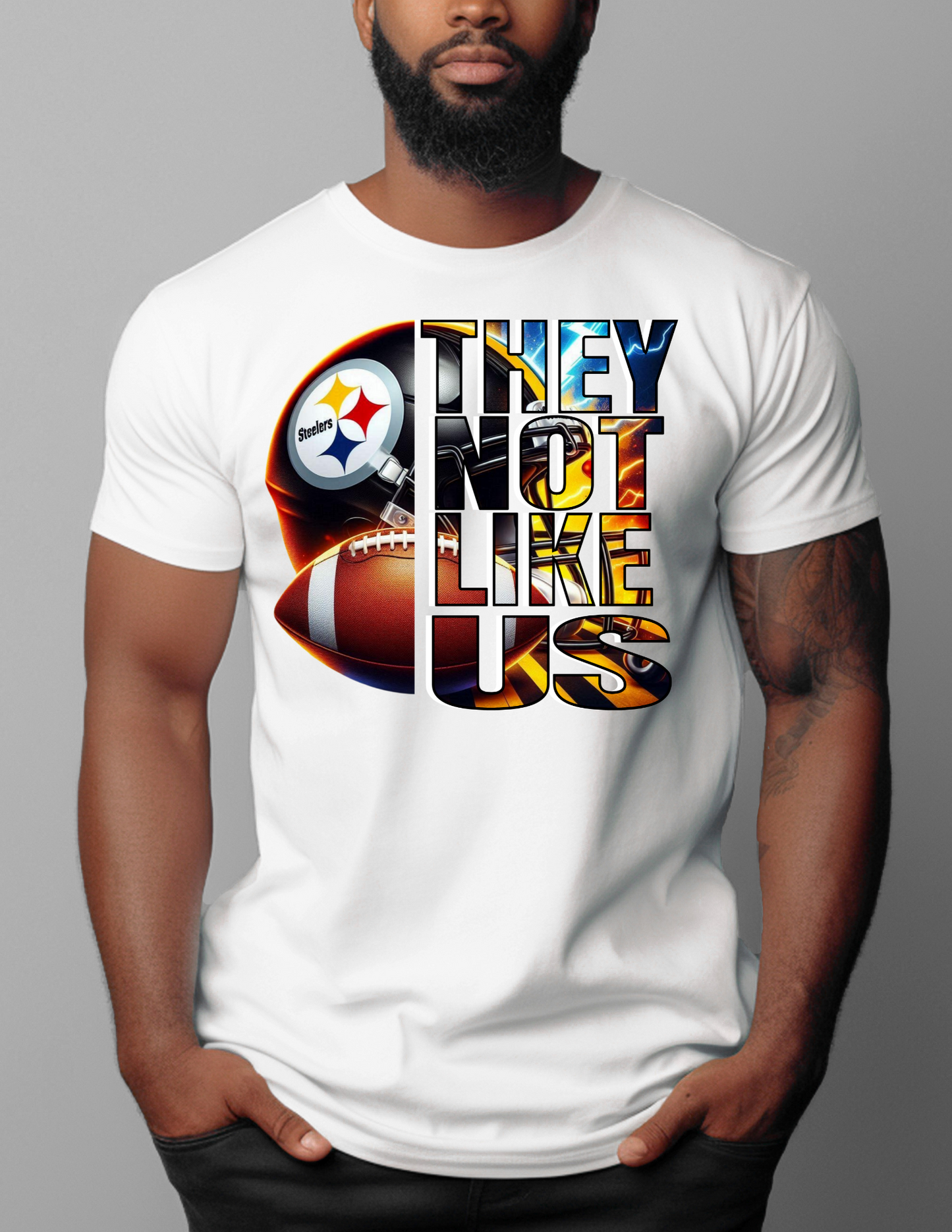 DTF Transfer- Steelers They Not Like Us