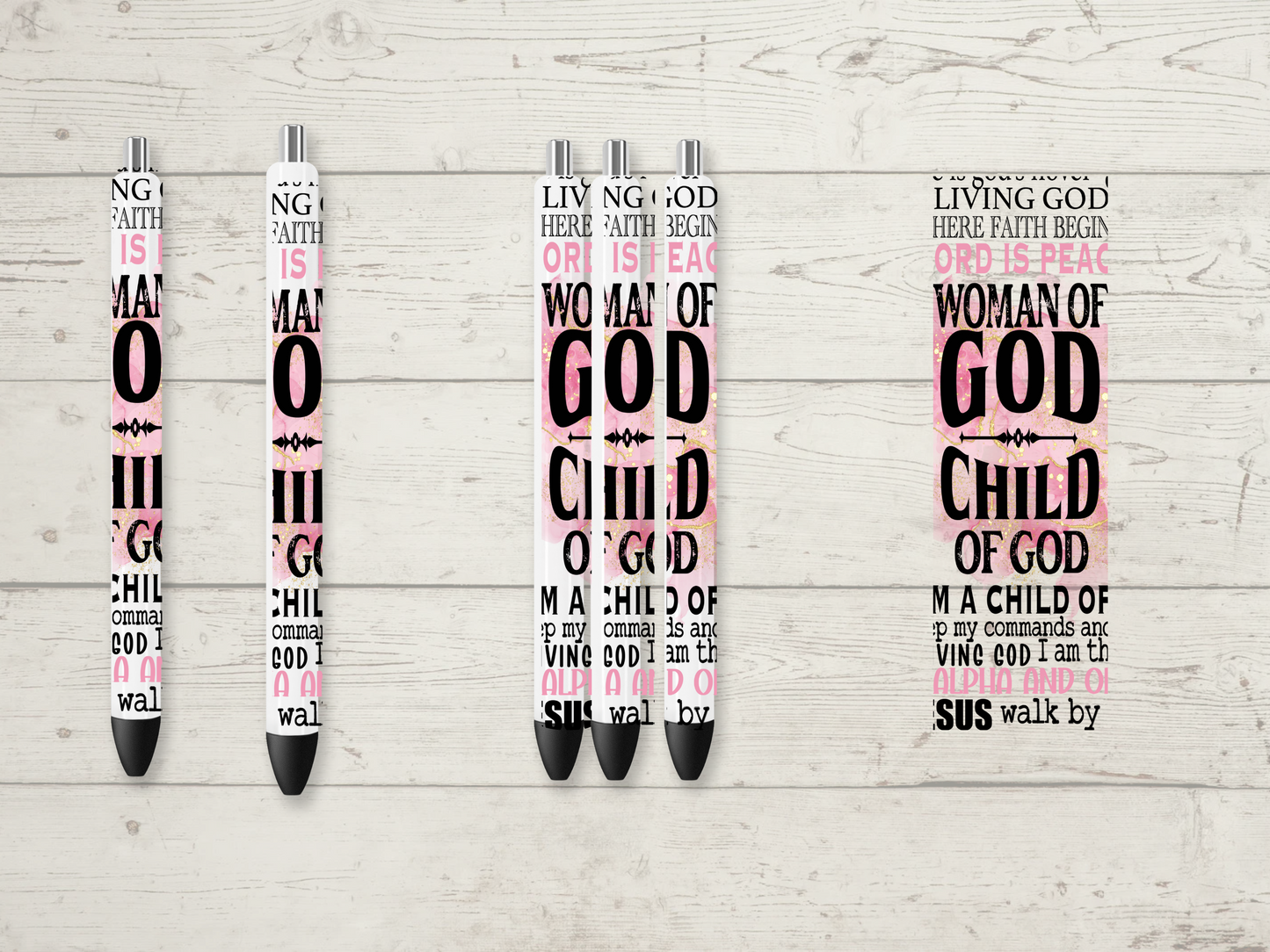 PEN WRAP -WOMAN OF GOD