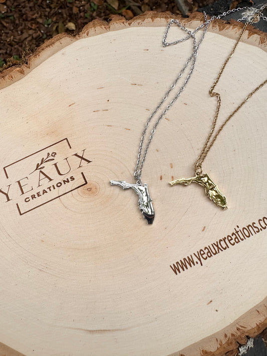 PERSONALIZED FLORIDA NECKLACE