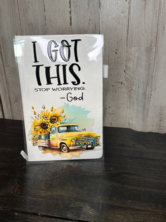 Journal Cover UV DTF- I GOT THIS