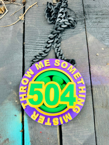 MARDI GRAS SPINNER HYPE CHAIN