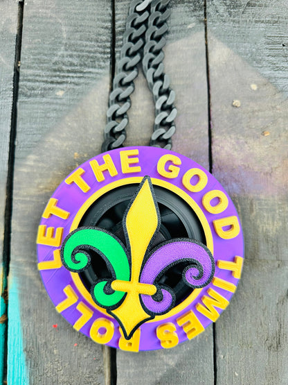 MARDI GRAS SPINNER HYPE CHAIN