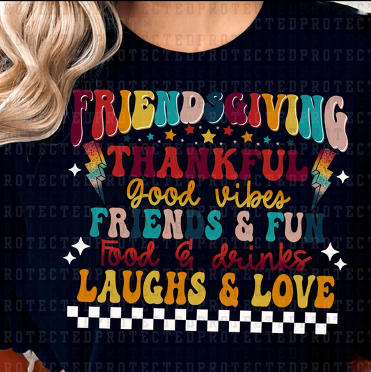 DTF Transfer-FRIENDSGIVING