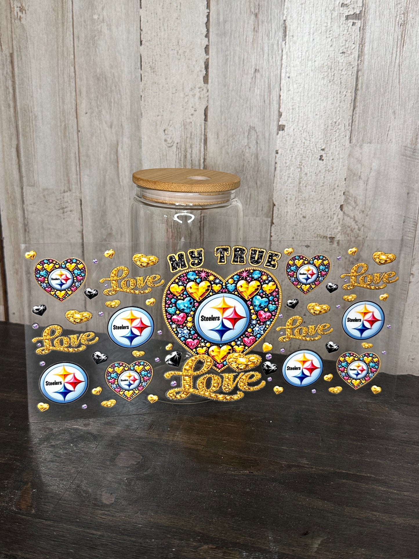 16 0z UV DTF DOUBLE SIDED Cup Wrap -LOVE FEMALE SPORTS TEAMS  (PICK TEAM)