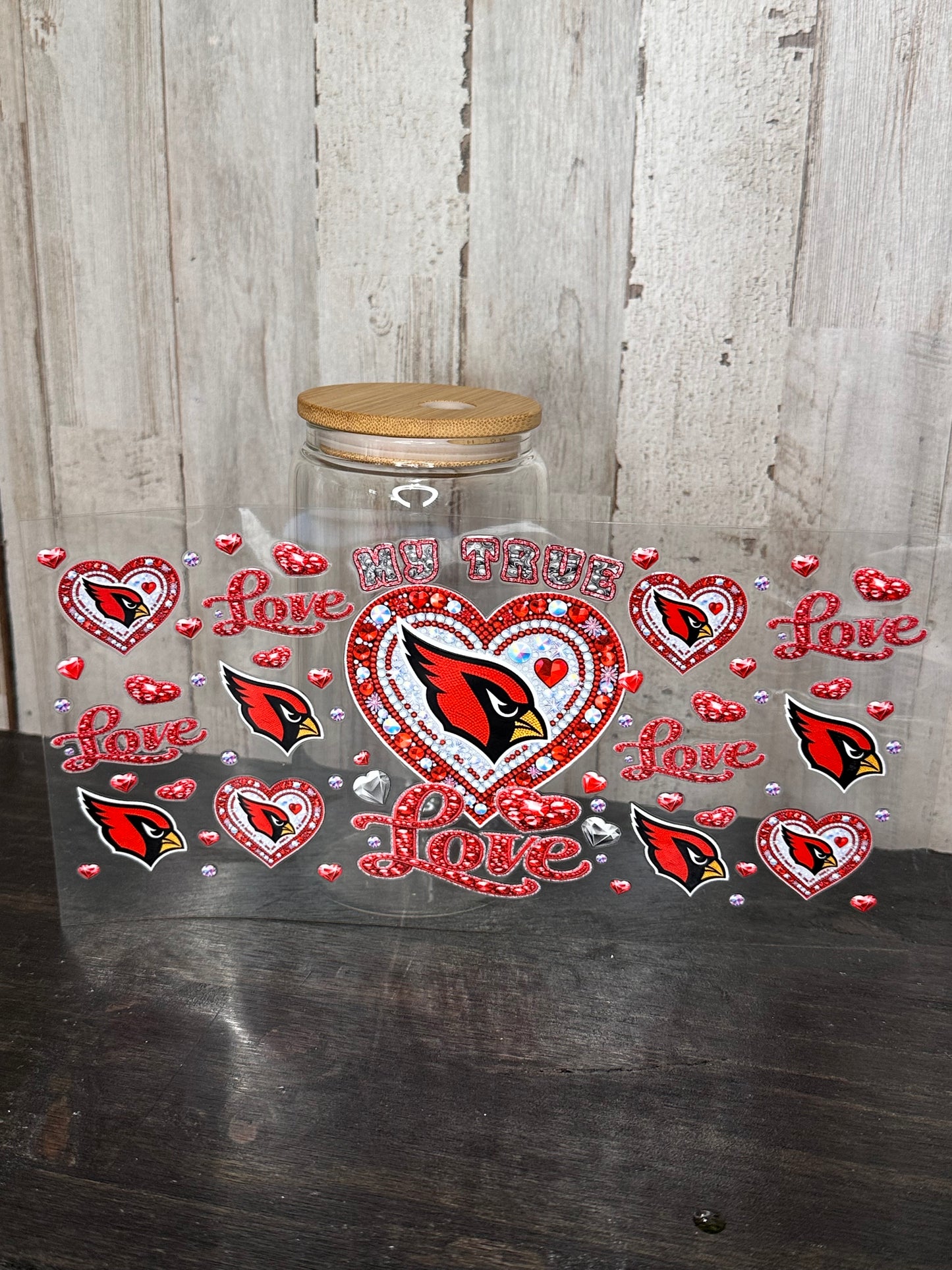 16 0z UV DTF DOUBLE SIDED Cup Wrap -LOVE FEMALE SPORTS TEAMS  (PICK TEAM)