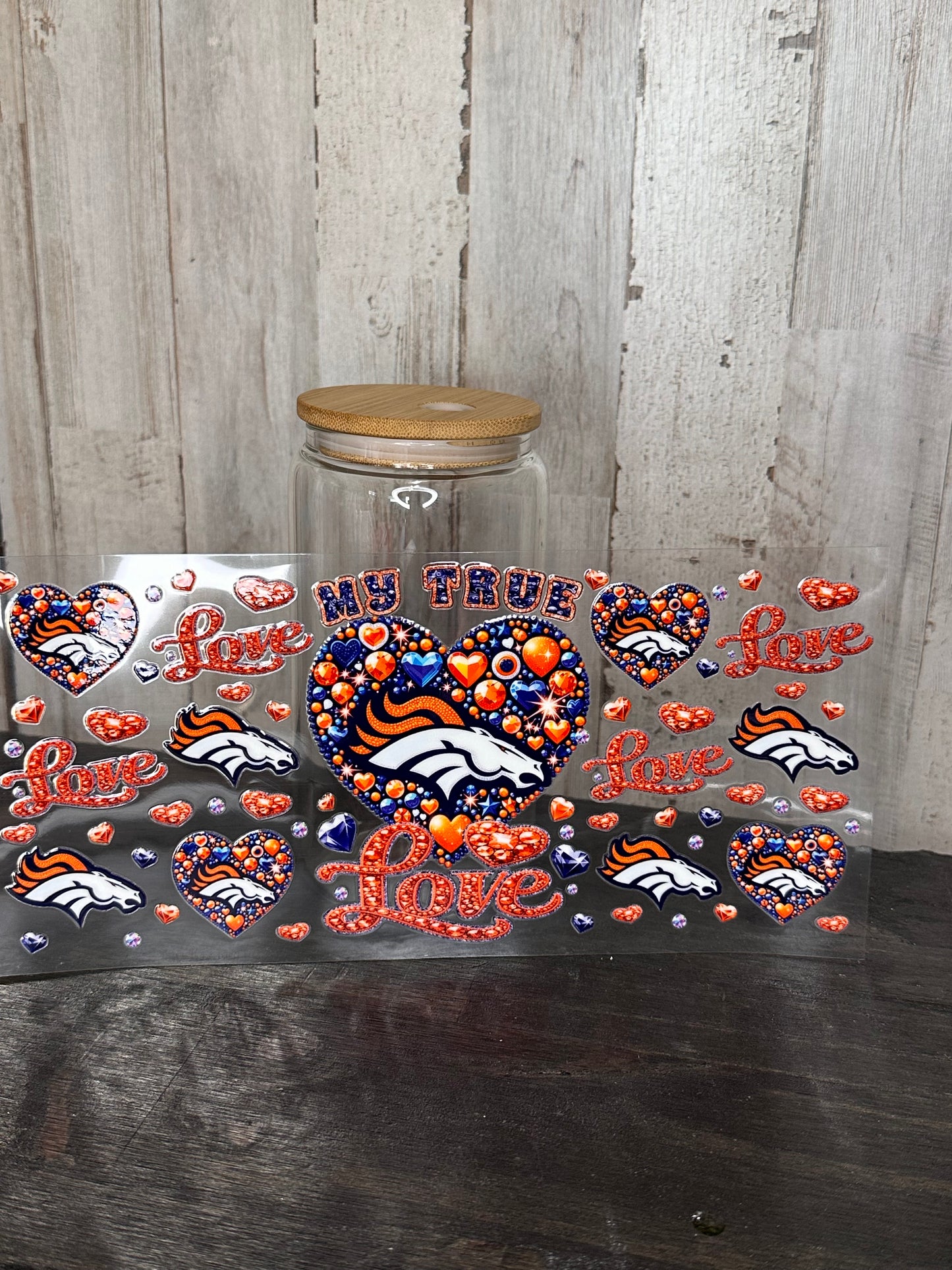 16 0z UV DTF DOUBLE SIDED Cup Wrap -LOVE FEMALE SPORTS TEAMS  (PICK TEAM)