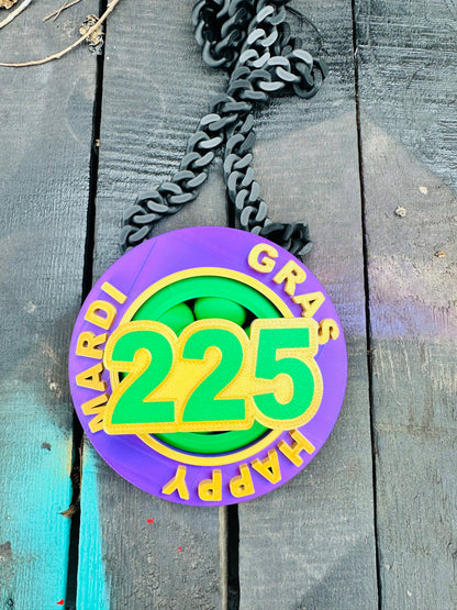 MARDI GRAS SPINNER HYPE CHAIN