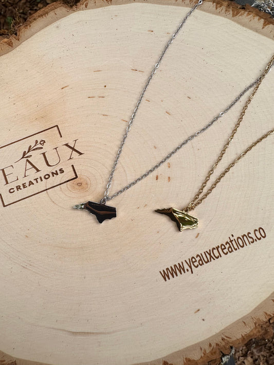 PERSONALIZED NORTH CAROLINA NECKLACE