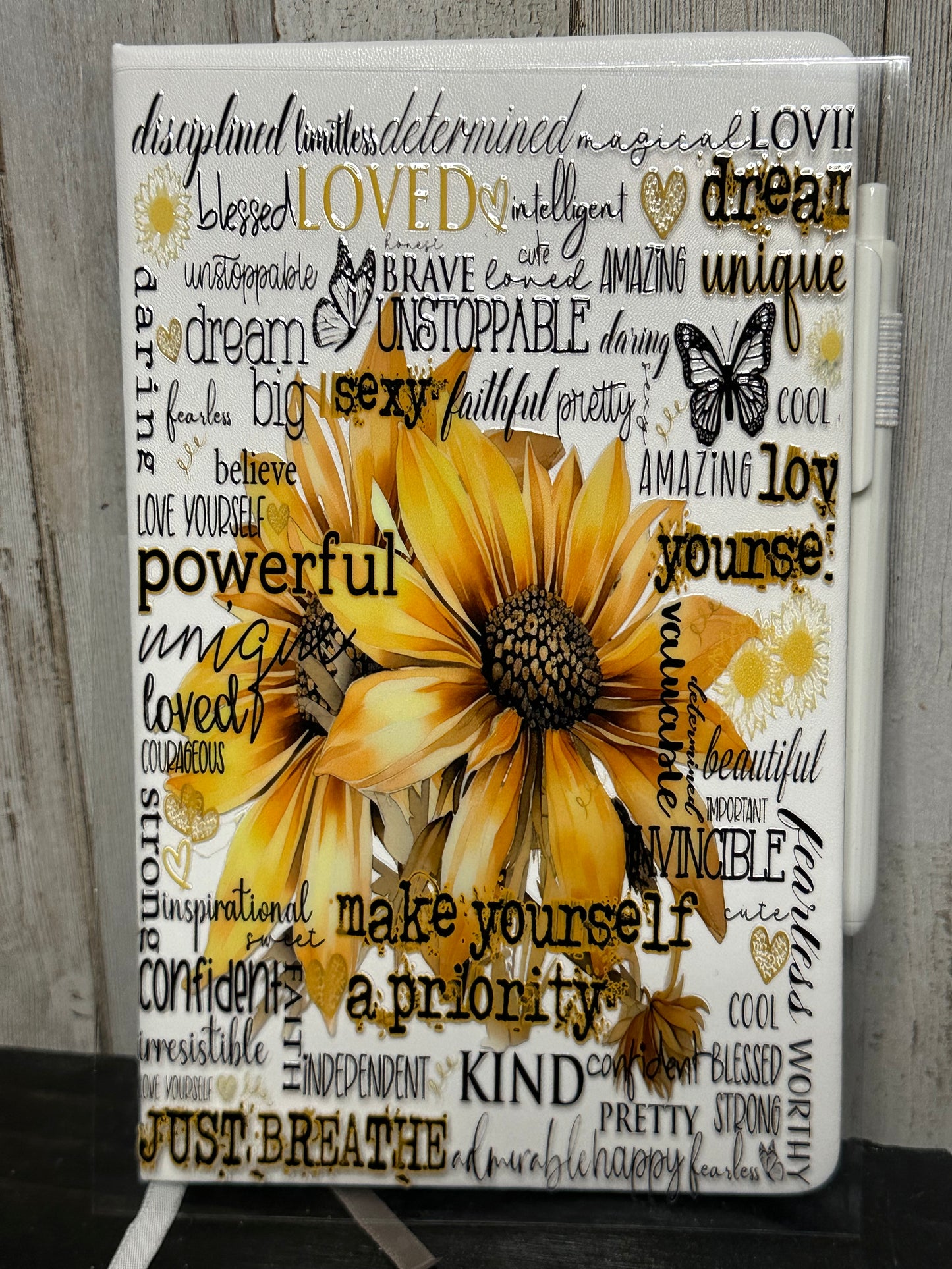 Journal Cover UV DTF- MAKE YOURSELF A PRIORITY