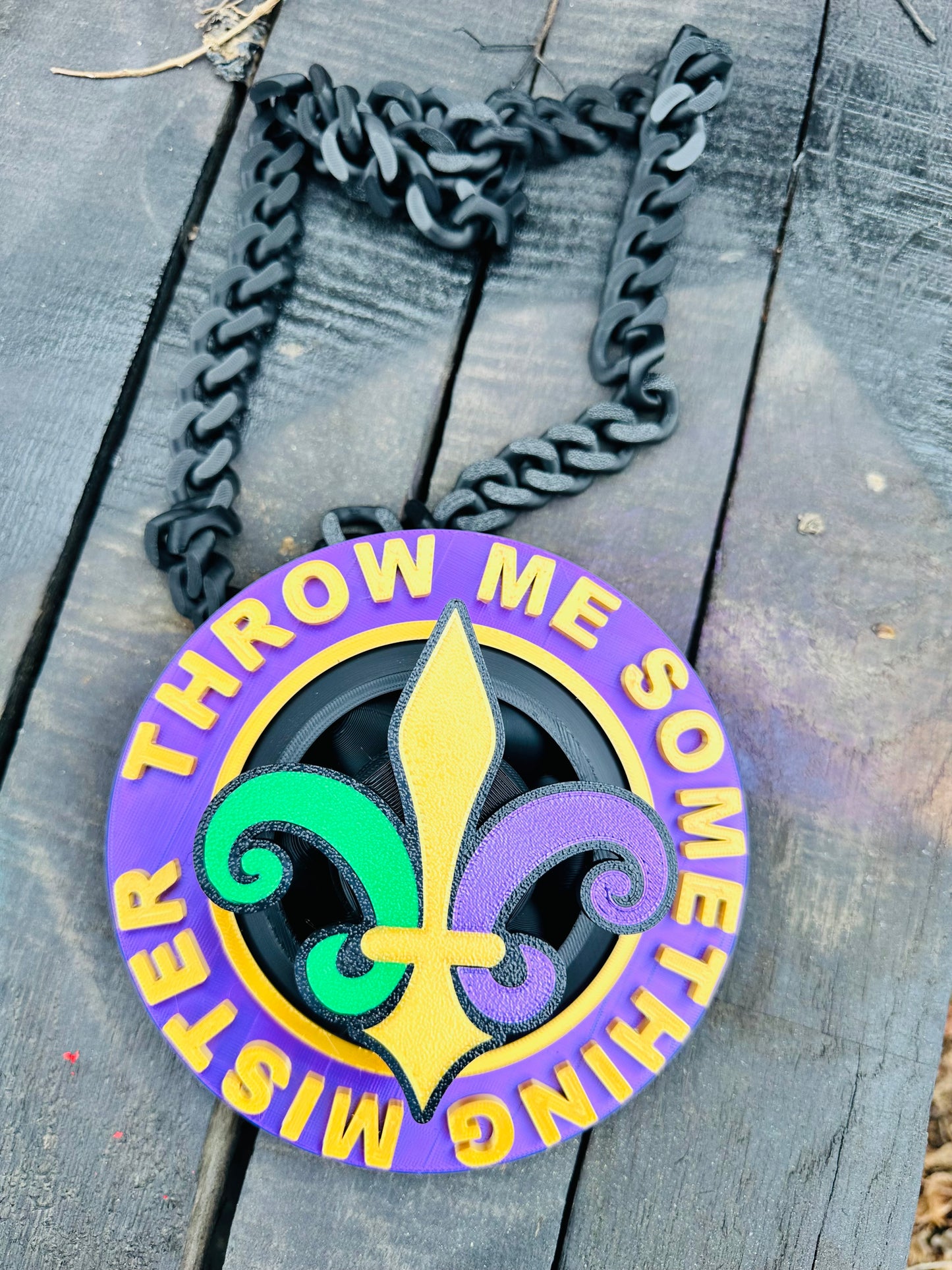MARDI GRAS SPINNER HYPE CHAIN