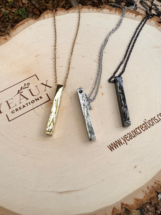 PERSONALIZED BAR NECKLACE