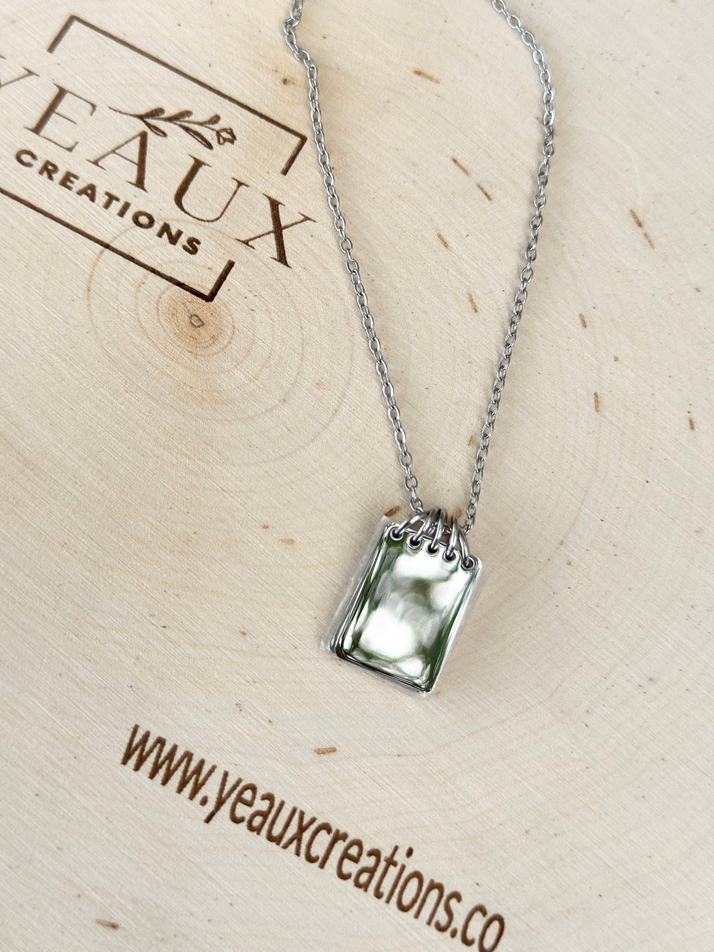 PERSONALIZED NOTEBOOK NECKLACE