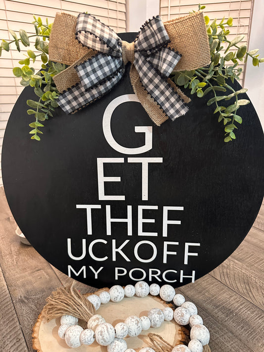 EYE CHART DOOR HANGER