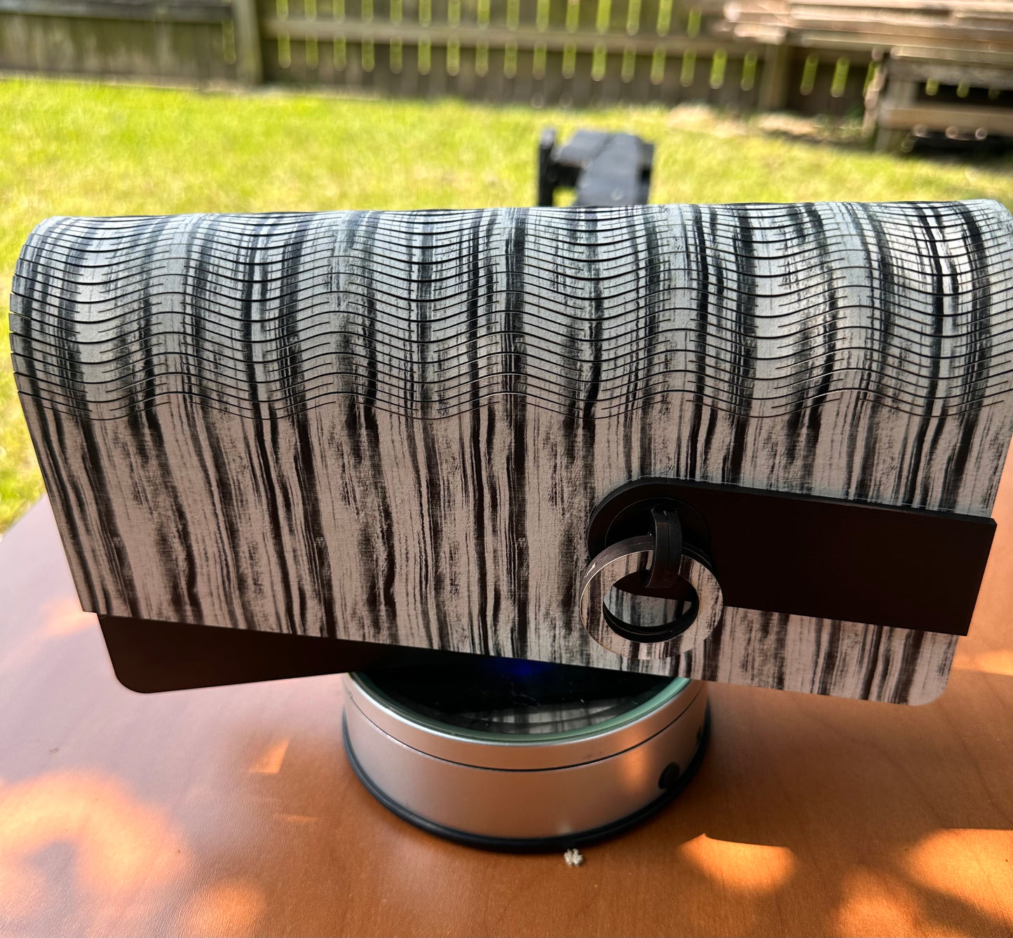 "CEO DATE NIGHT" WOOD PURSE
