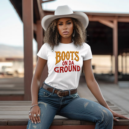 DTF Transfer- BOOTS ON THE GROUND