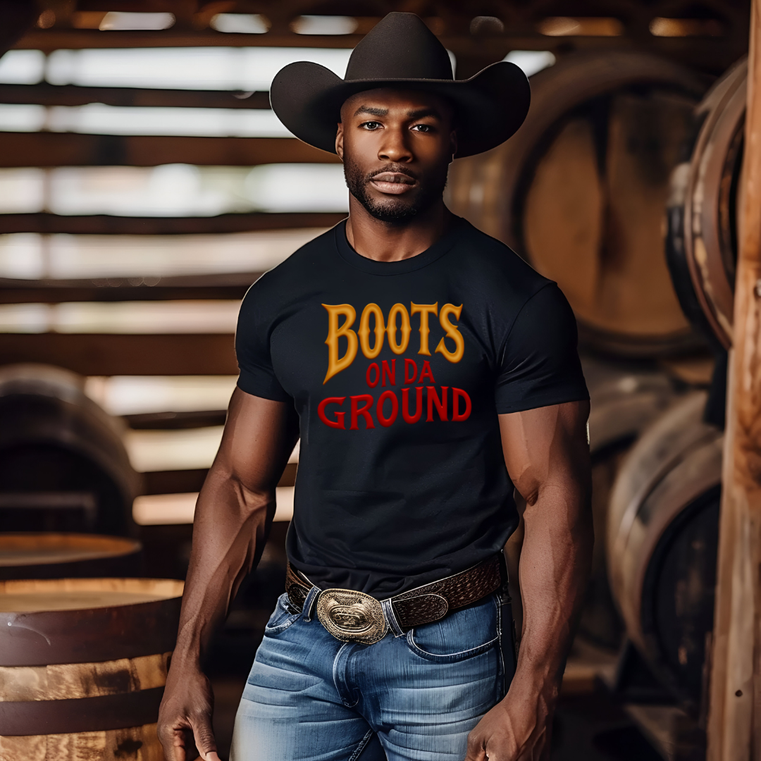 DTF Transfer- BOOTS ON THE GROUND