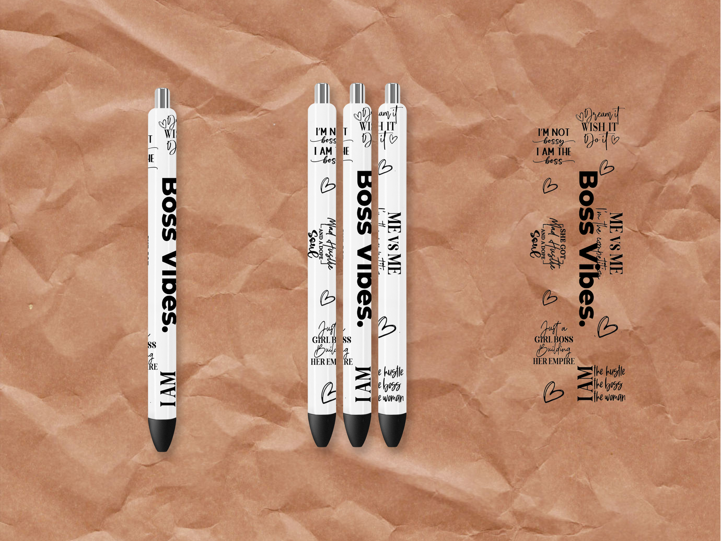 PEN WRAP - BOSS VIBES