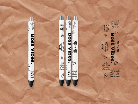 PEN WRAP - BOSS VIBES