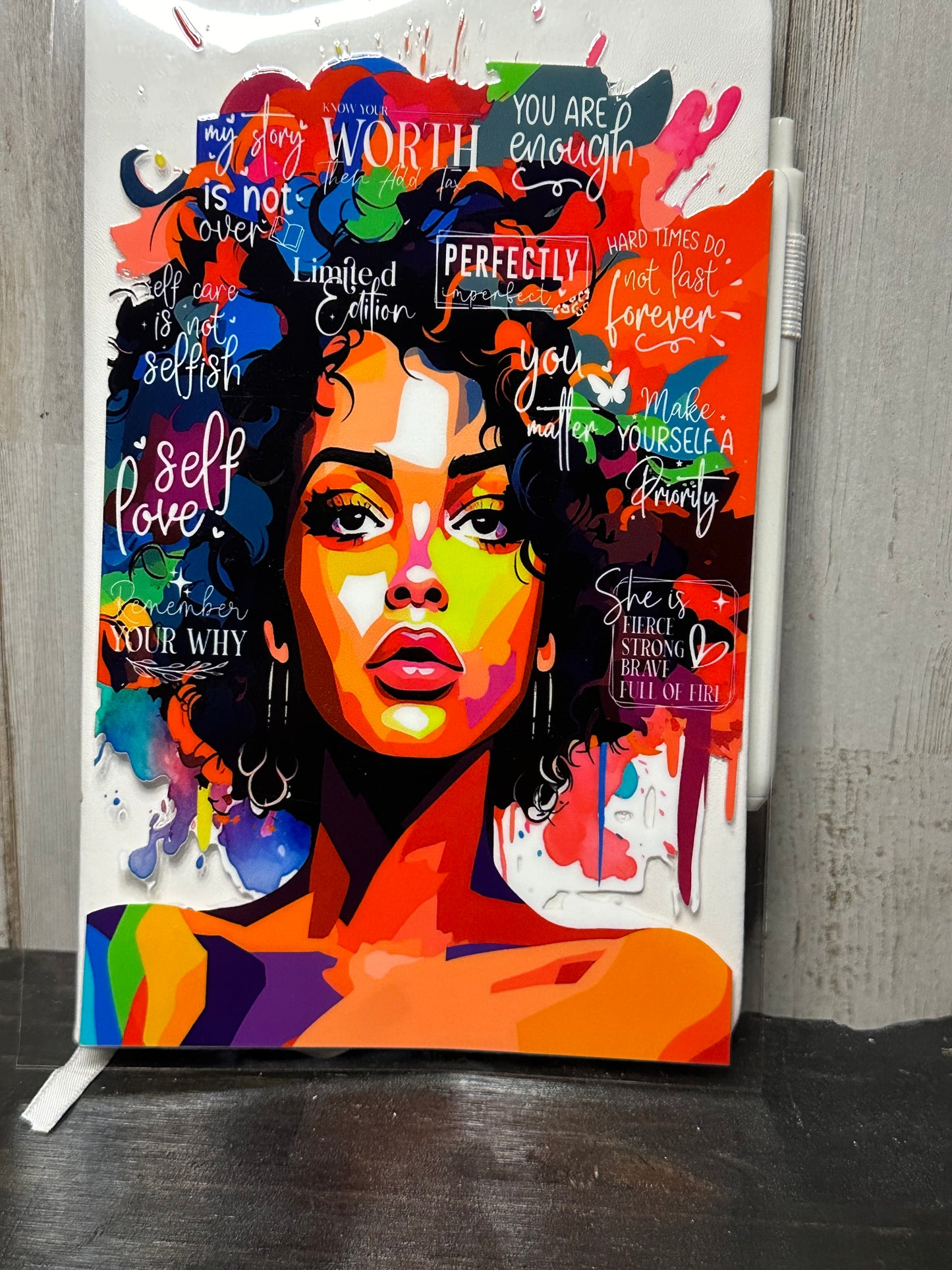 Journal Cover UV DTF- GRAFFITI GIRL