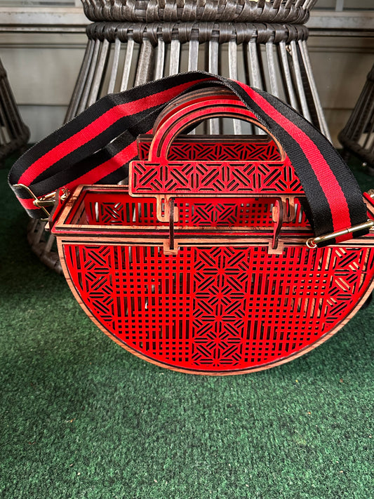 “MOONSHINE” WOOD PURSE