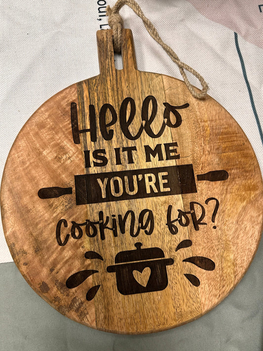 HELLO CUTTING BOARD