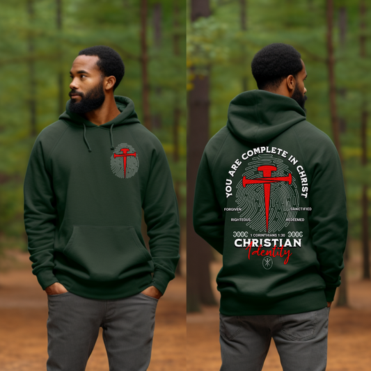 DTF Transfer- CHRISTIAN IDENTITY (WHITE)