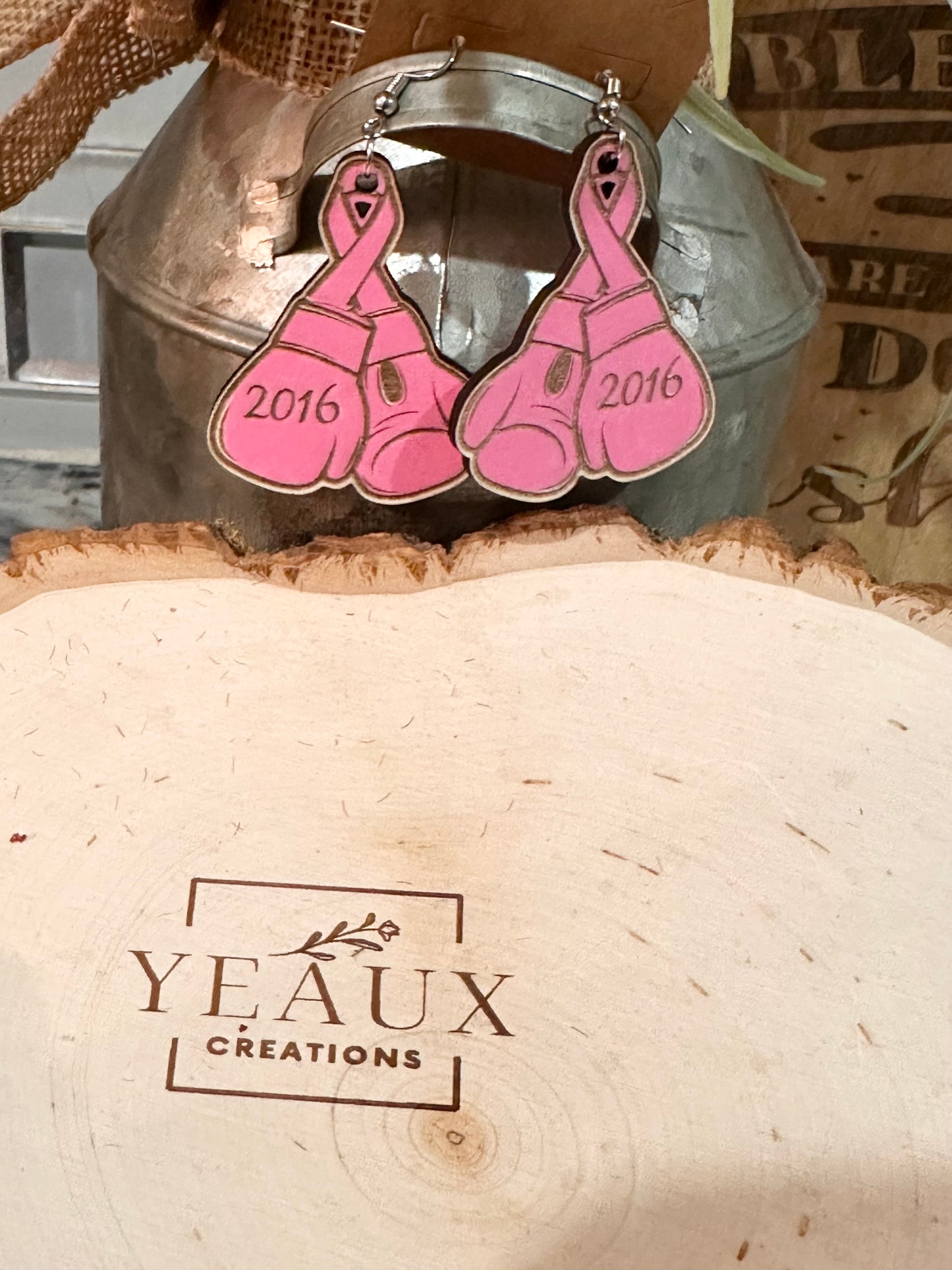 BOXING GLOVES EARRINGS