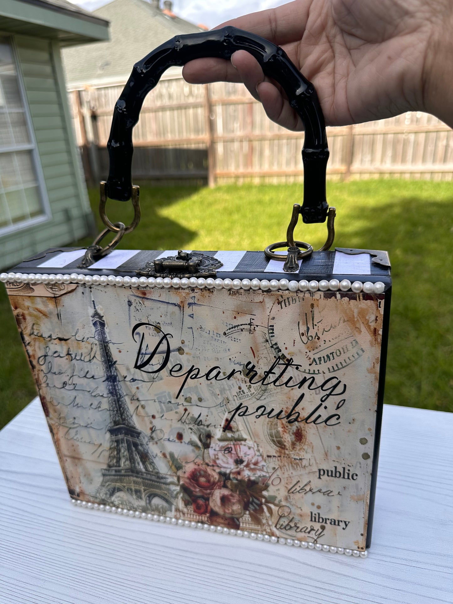"PAH REE" CIGAR BOX PURSE
