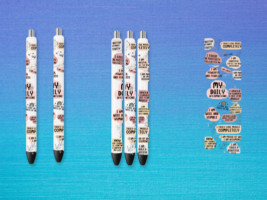 PEN WRAP - MY DAILY AFFIRMATIONS