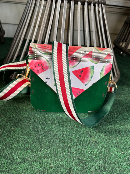 WATERMELON WOOD PURSE