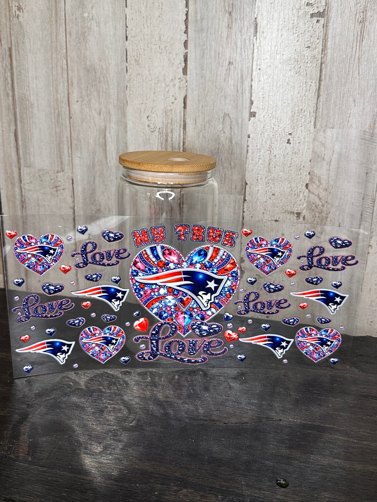 16 0z UV DTF DOUBLE SIDED Cup Wrap -LOVE FEMALE SPORTS TEAMS  (PICK TEAM)