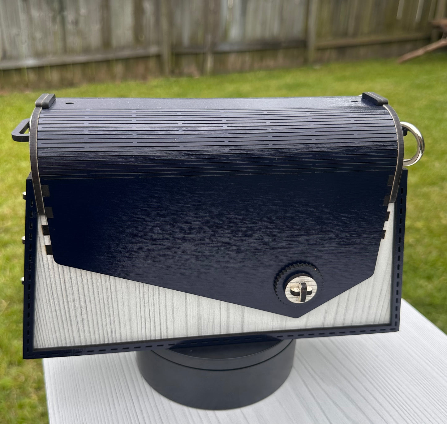 "NAVY BRAT" WOOD PURSE