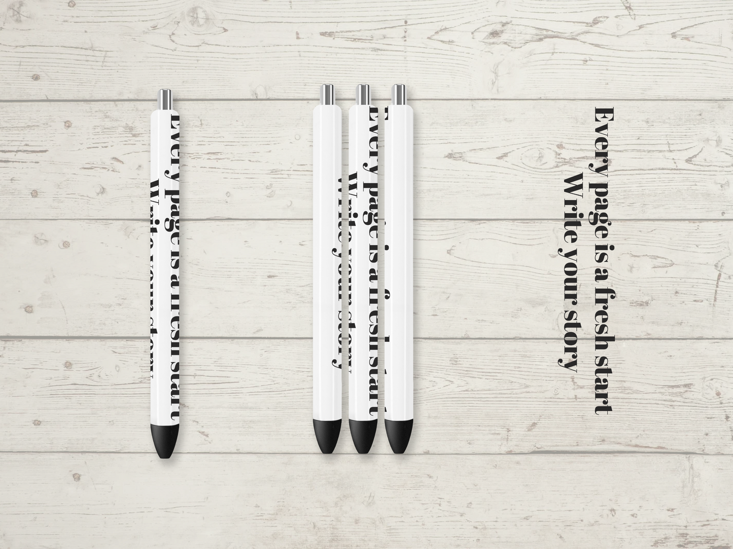 PEN WRAP - EVERY PAGE IS A FRESH START