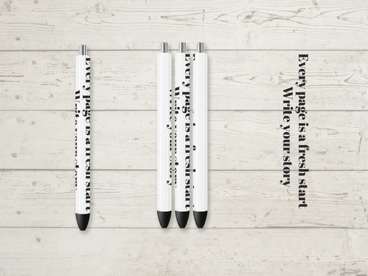 PEN WRAP - EVERY PAGE IS A FRESH START