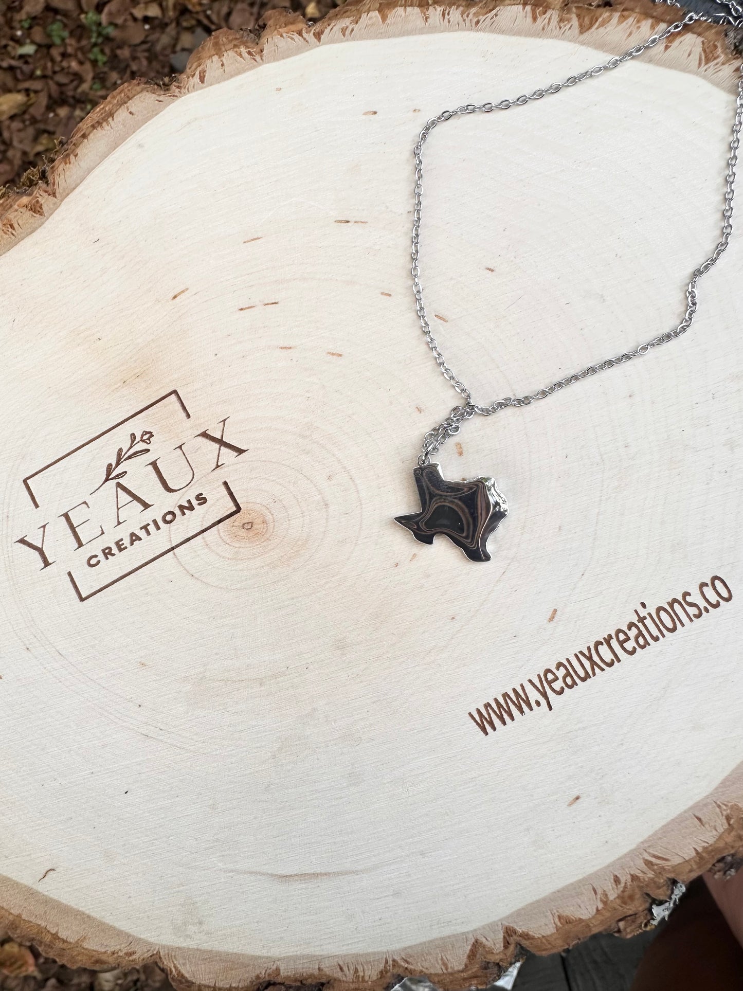 PERSONALIZED TEXAS NECKLACE